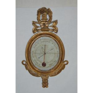 Barometer In Golden Wood, Louis XVI Period