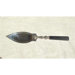 Pelle à tarte en argent, début XIX ème