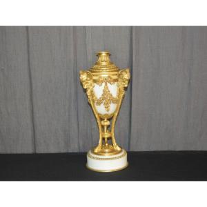 Cassolette formant bougeoir de style Louis XVI