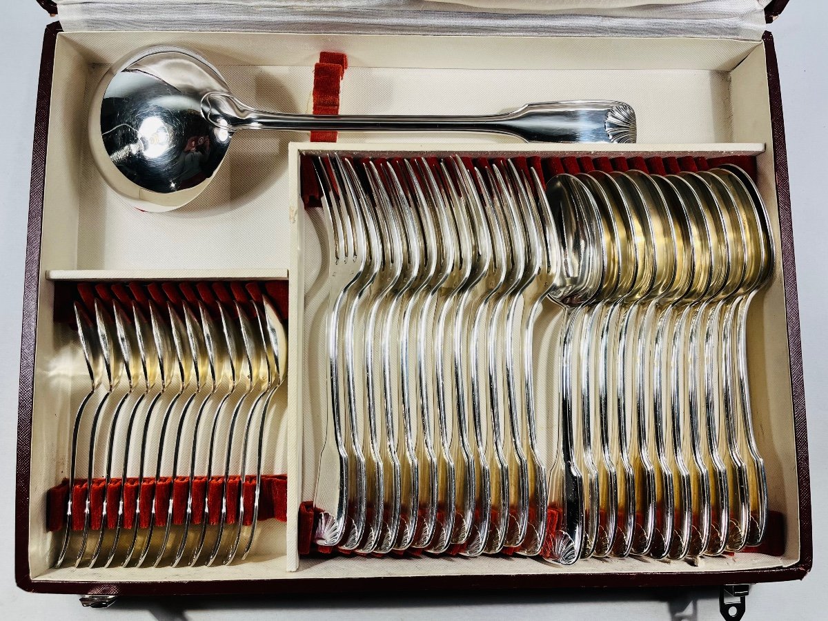 Ercuis Cutlery Set 37 Pieces-photo-2