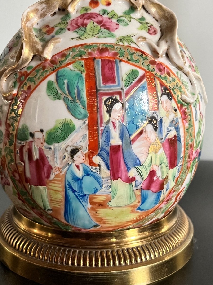 Lampe porcelaine chinoise-photo-4