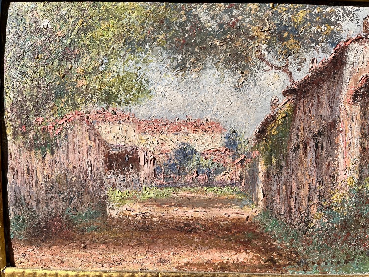 Pegurier Auguste (1856-1936) Saint Tropez-photo-2