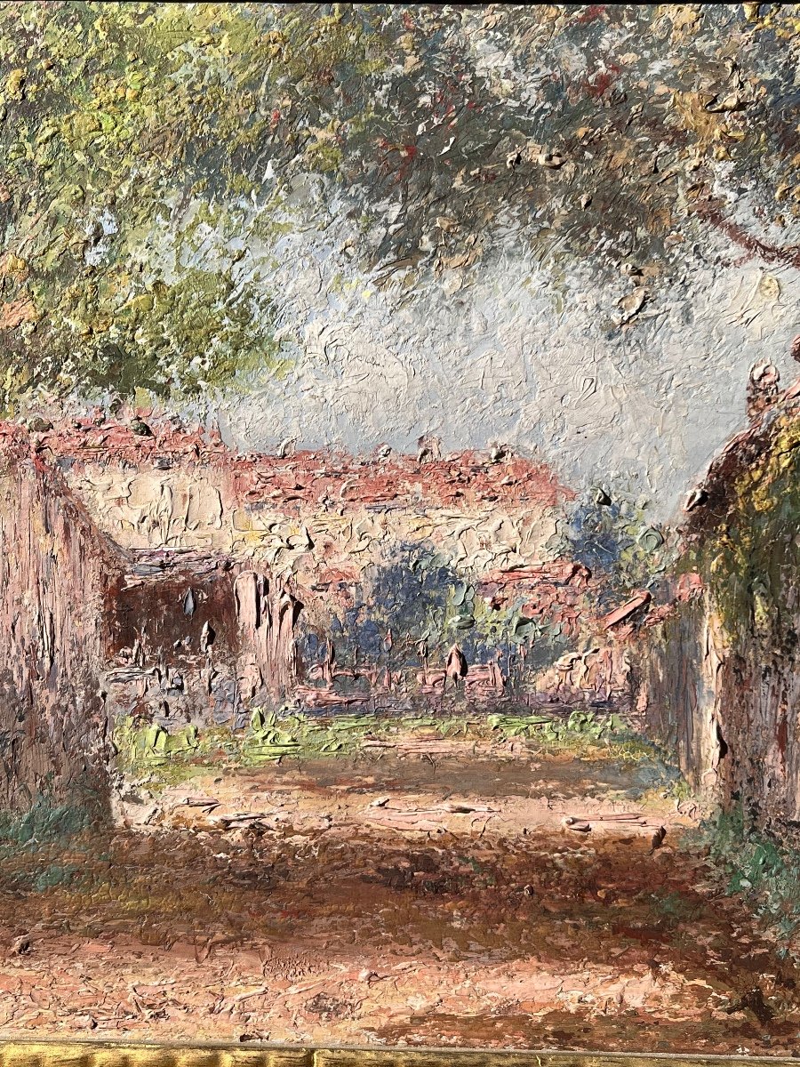 Pegurier Auguste (1856-1936) Saint Tropez-photo-4