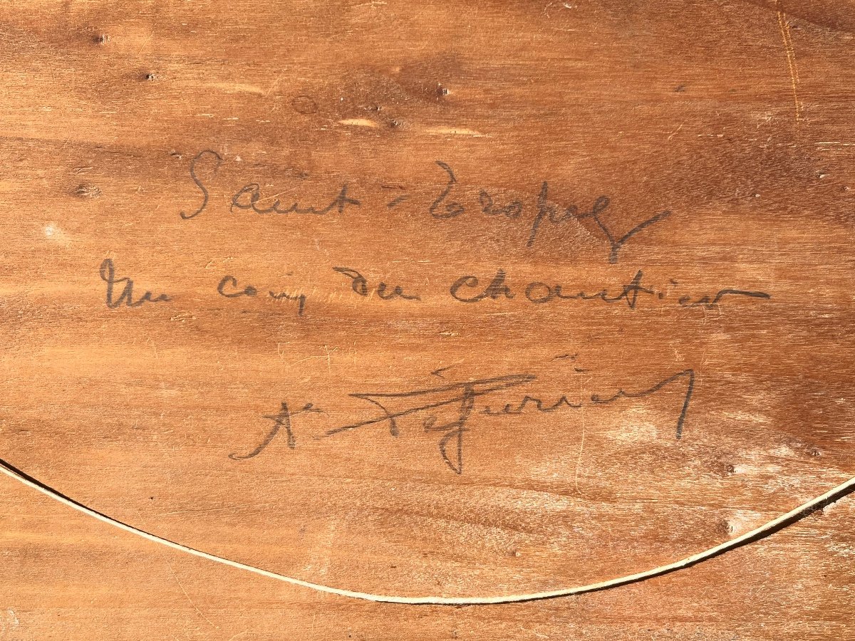 Pegurier Auguste (1856-1936) Saint Tropez-photo-1