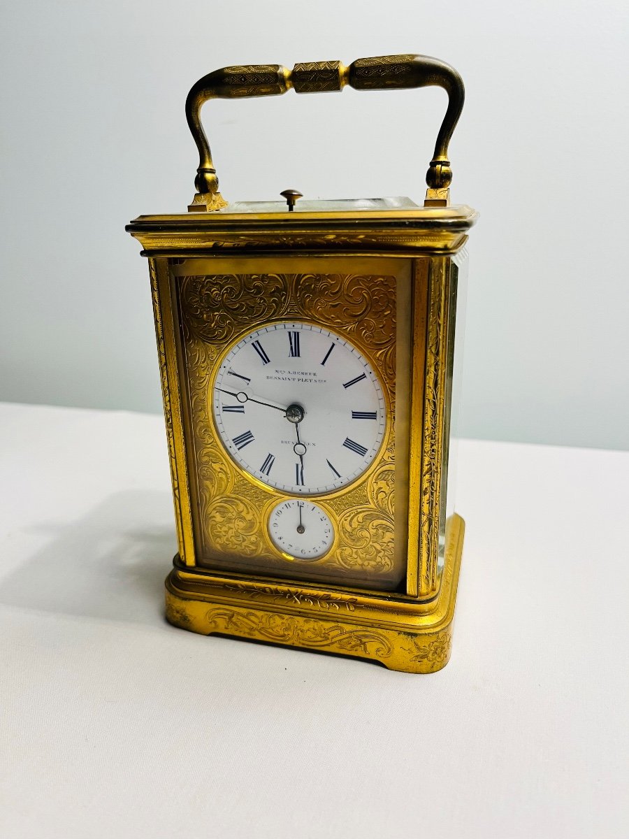 Albin Officer's Travel Clock King's Watchmaker's Residence