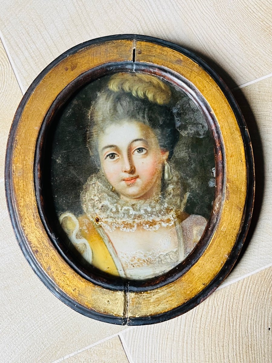 Portrait Of Hortense Mancini, Niece Of Mazarin, 17th Century