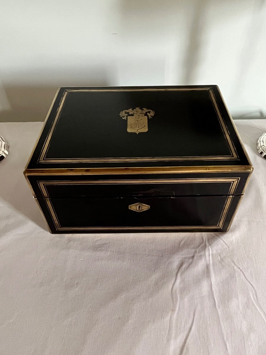 19th Century Naval Officer's Box-photo-4