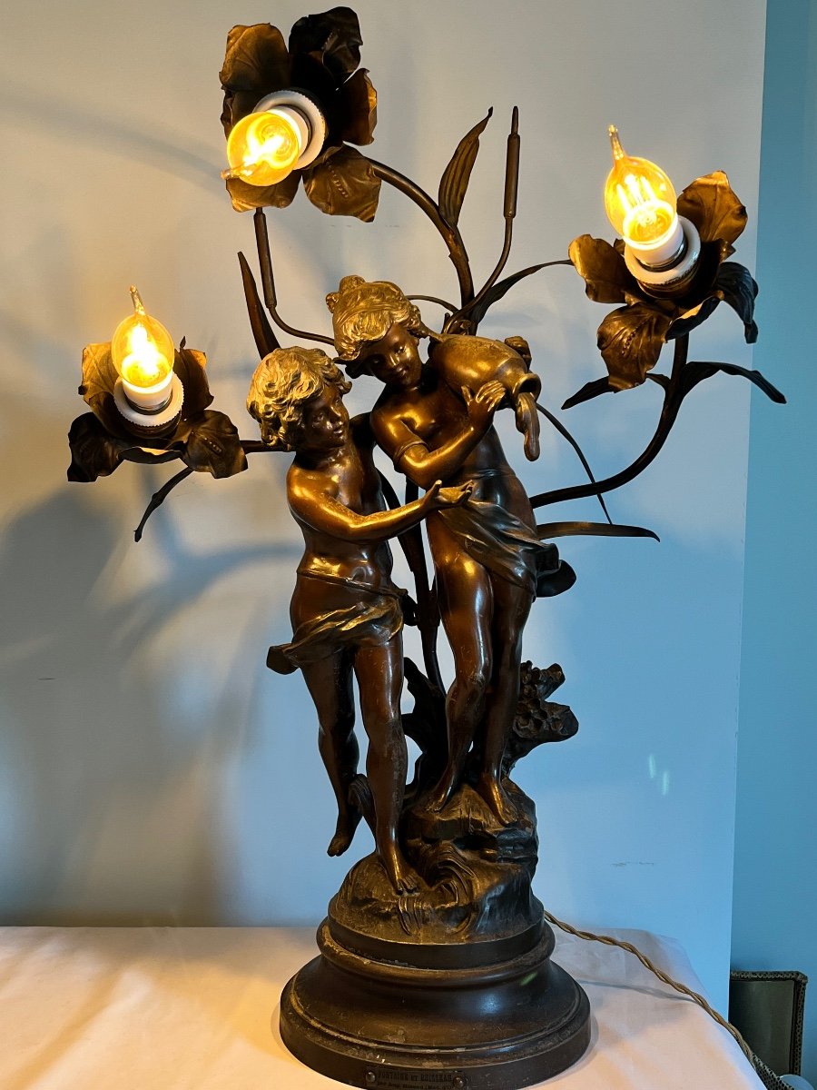 Lampe Art Nouveau 1900