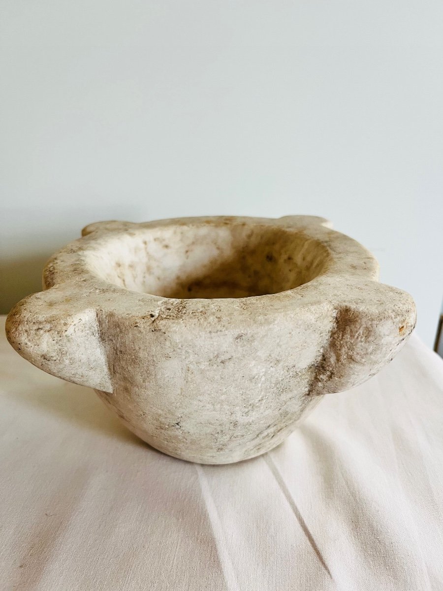 Carrara Marble Mortar-photo-2