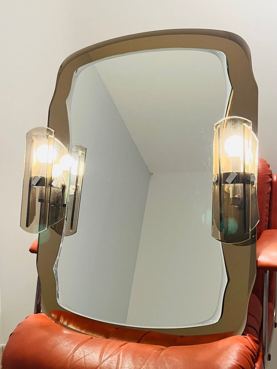 Fontana Arte Mirror By Max Ingrand
