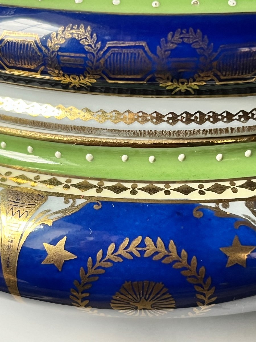 Boîte porcelaine Bonaparte à Austerlitz -photo-3