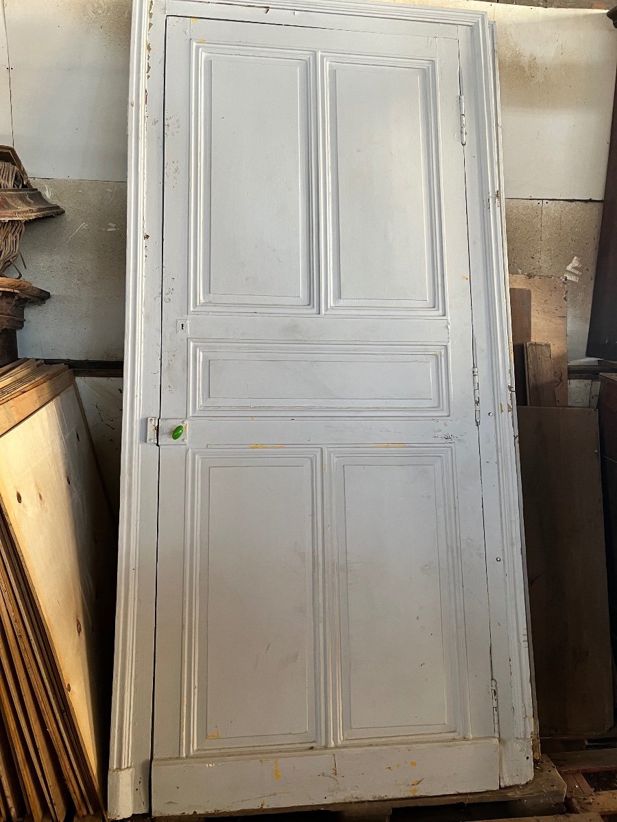 Five 19th Century Double-sided Doors -photo-2