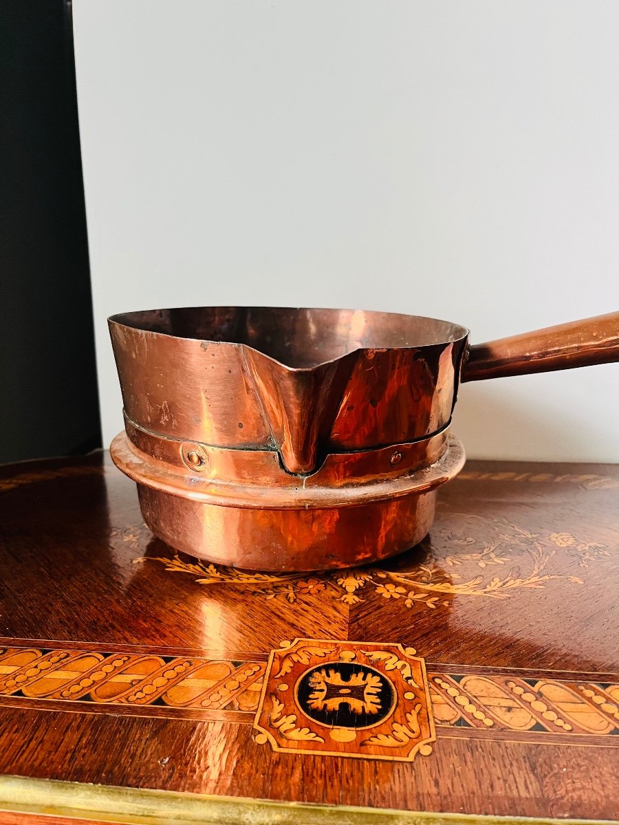 Late 18th Century Copper Caramel Pans-photo-2