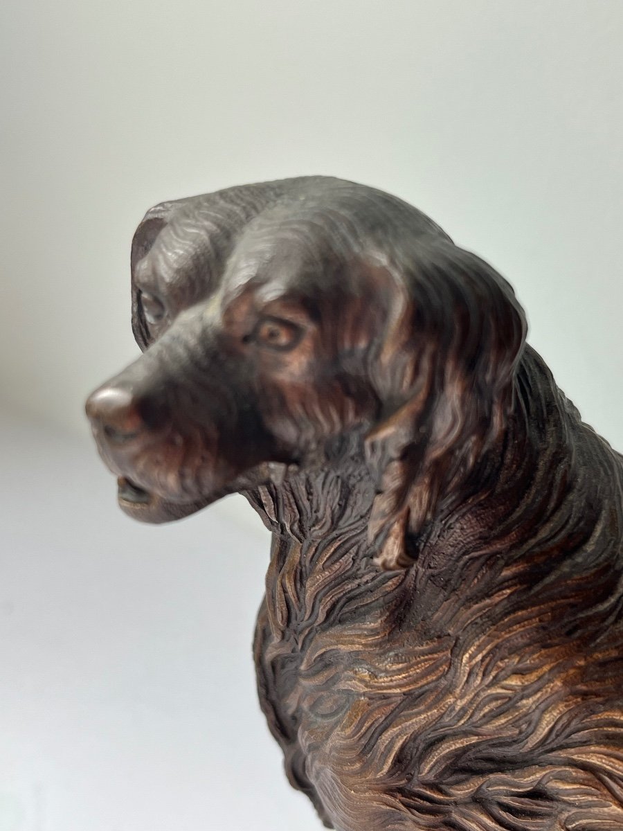 Vienna Bronze Dog Watch Holder-photo-4
