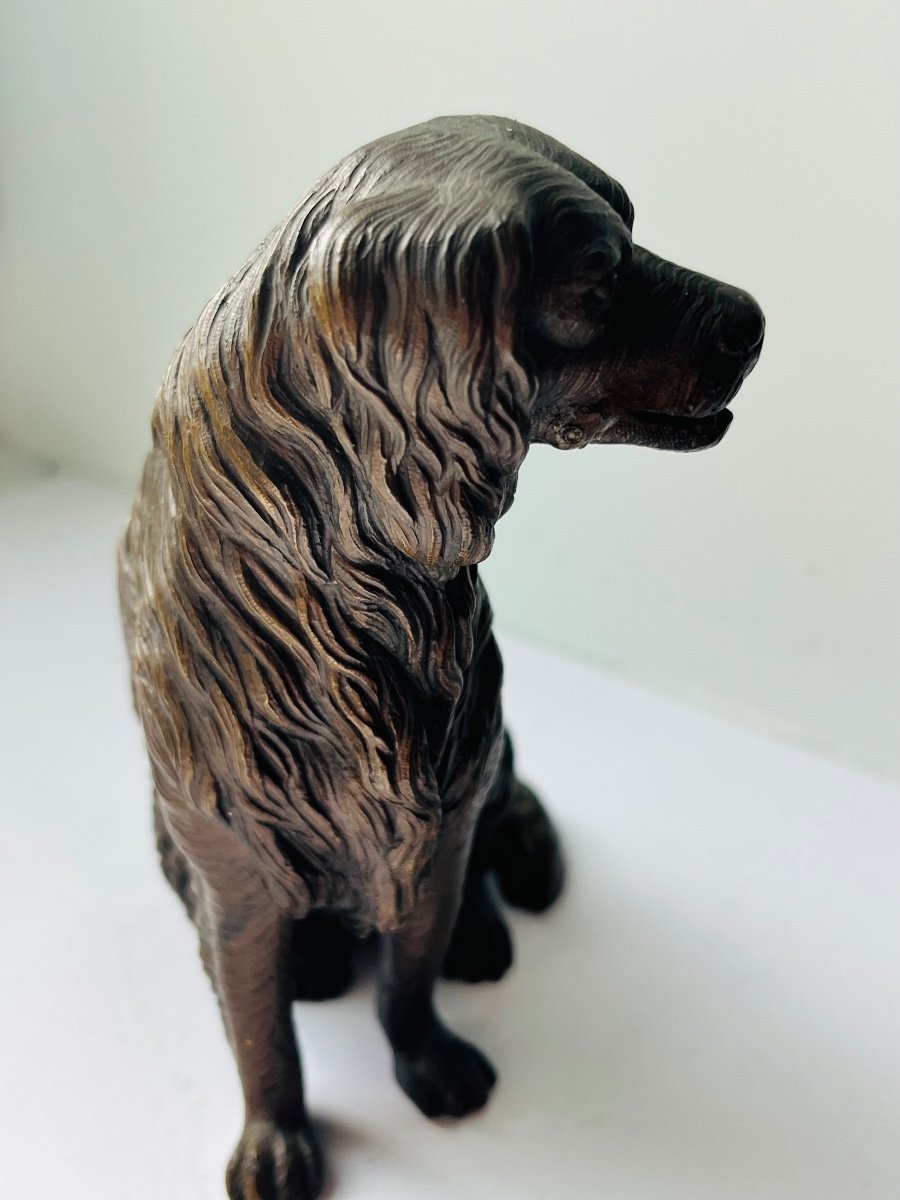 Vienna Bronze Dog Watch Holder-photo-2