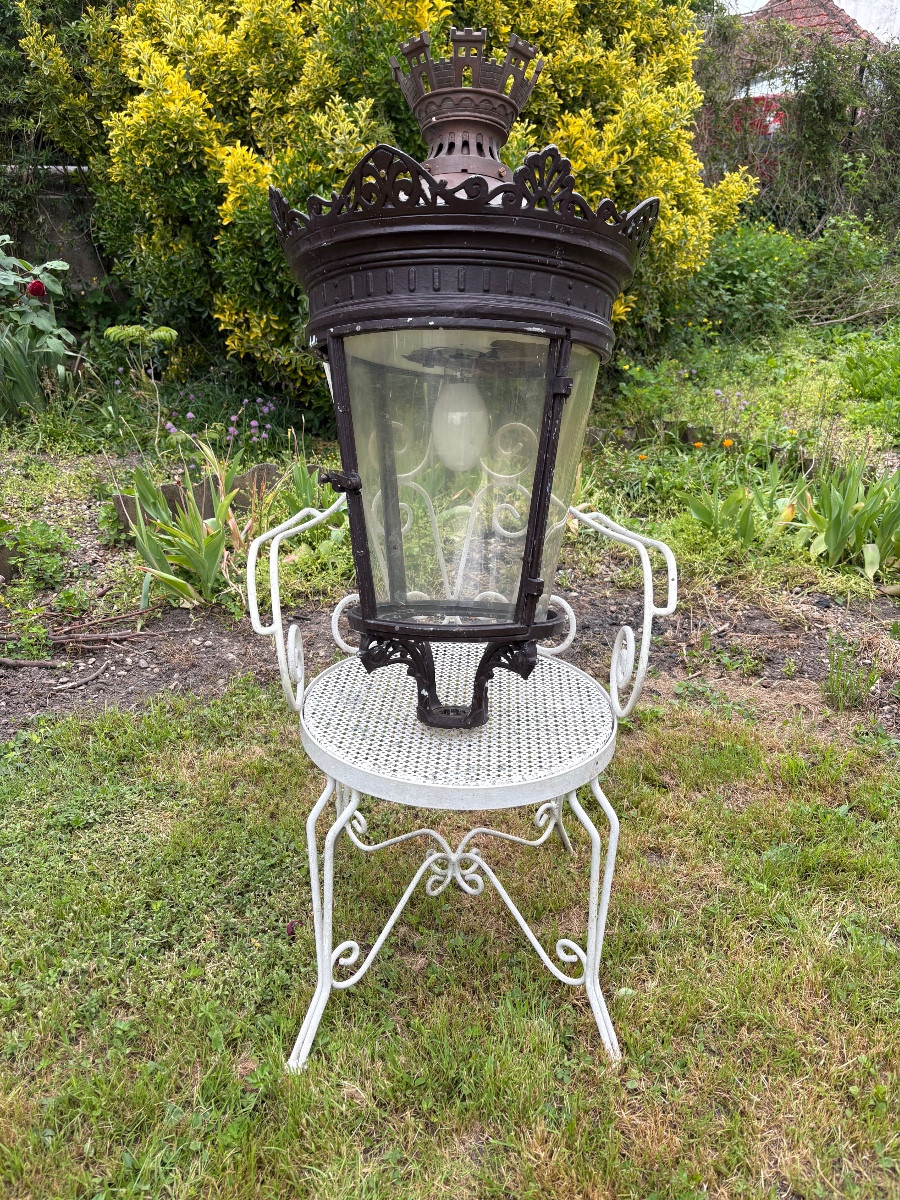 Lanterne de ville ronde