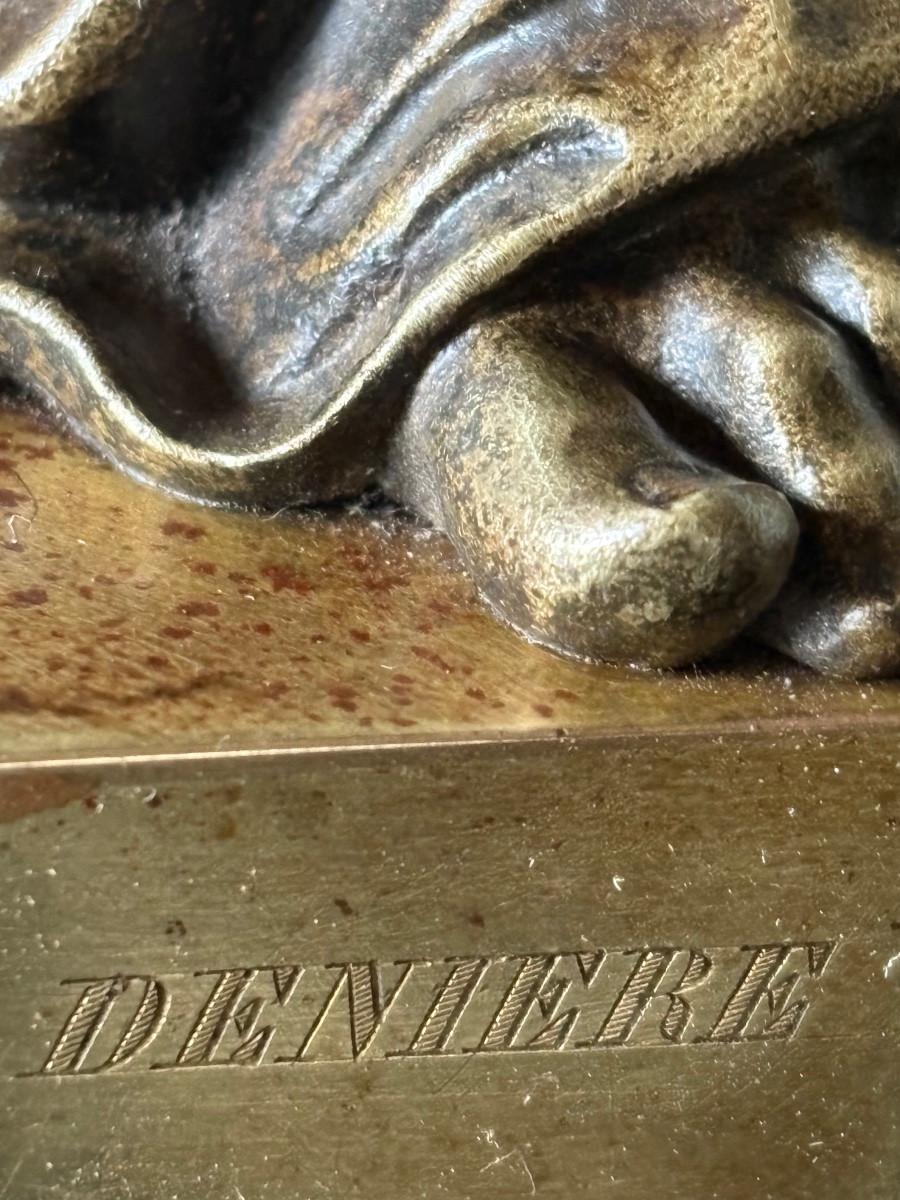 Bronze Denière " le philosophe "-photo-4