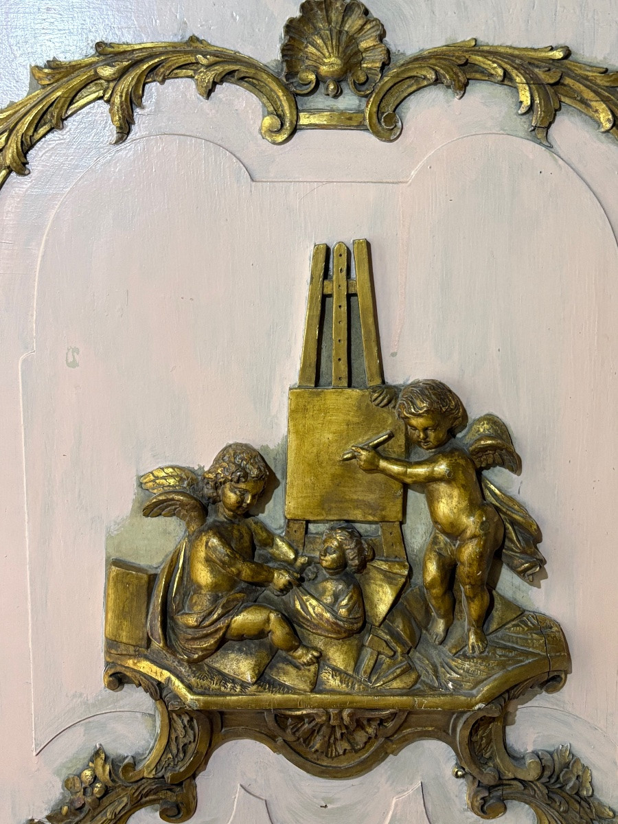 Carved Gilded Wood Paneling -photo-4