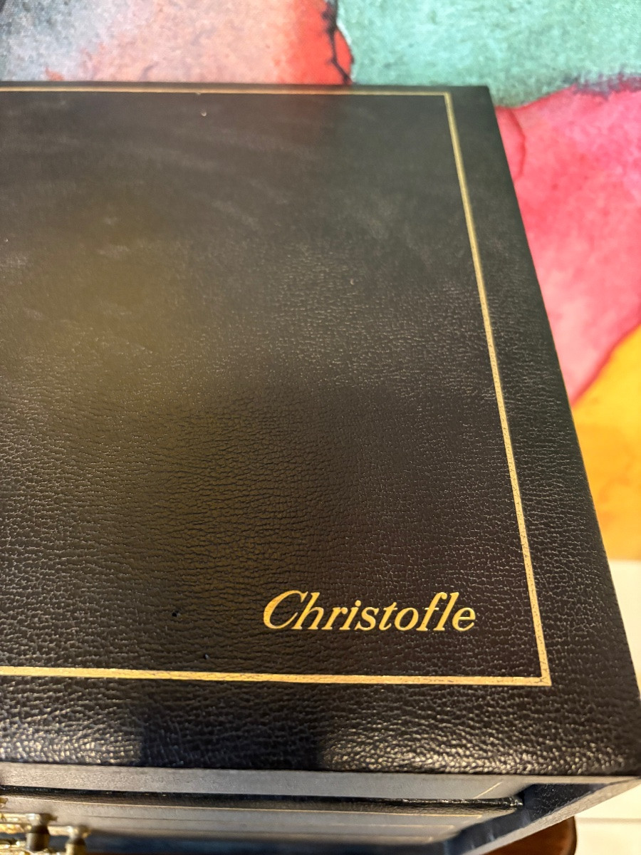 Christofle coffret luxe ménagère 126 pièces -photo-2