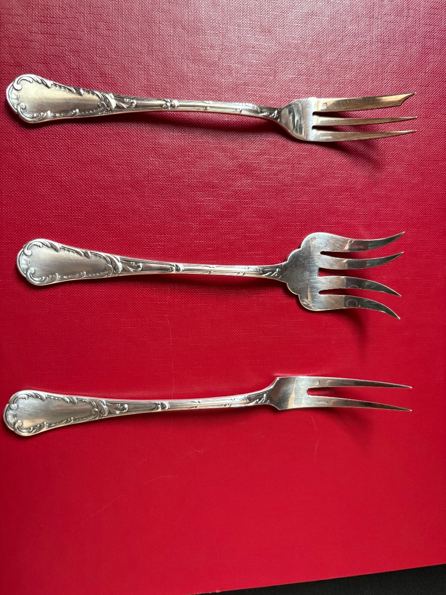 Charles Christofle 6-piece Mignardise Set -photo-2