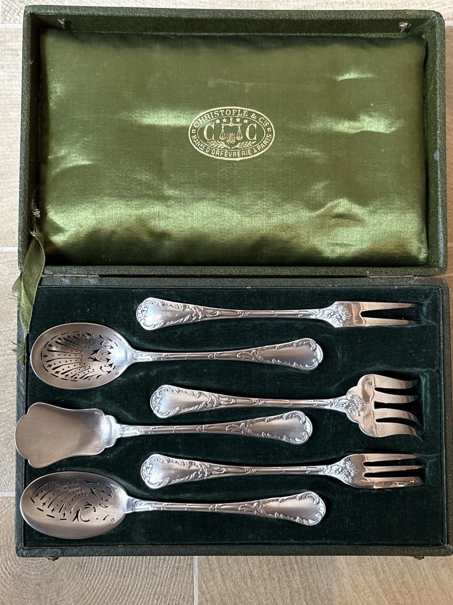 Charles Christofle 6-piece Mignardise Set 