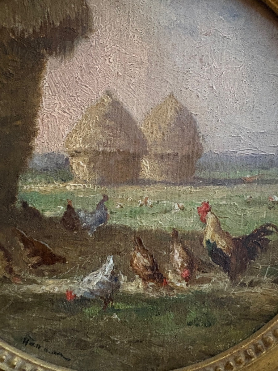 Basse-cour et meules par Édouard Hamman-photo-2