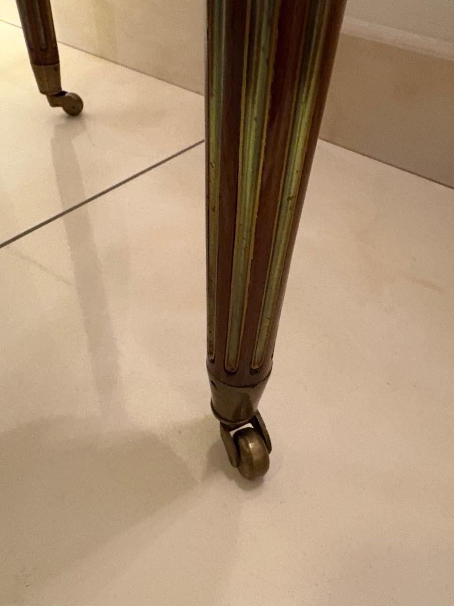 Table bouillotte d’époque Louis XVI -photo-2