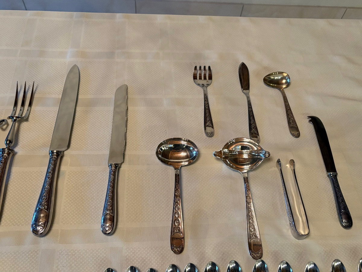 Christofle Villeroy 89-piece Flatware Set -photo-5
