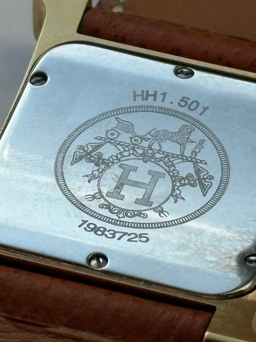 Montre Hermès Heure H grand modèle -photo-1