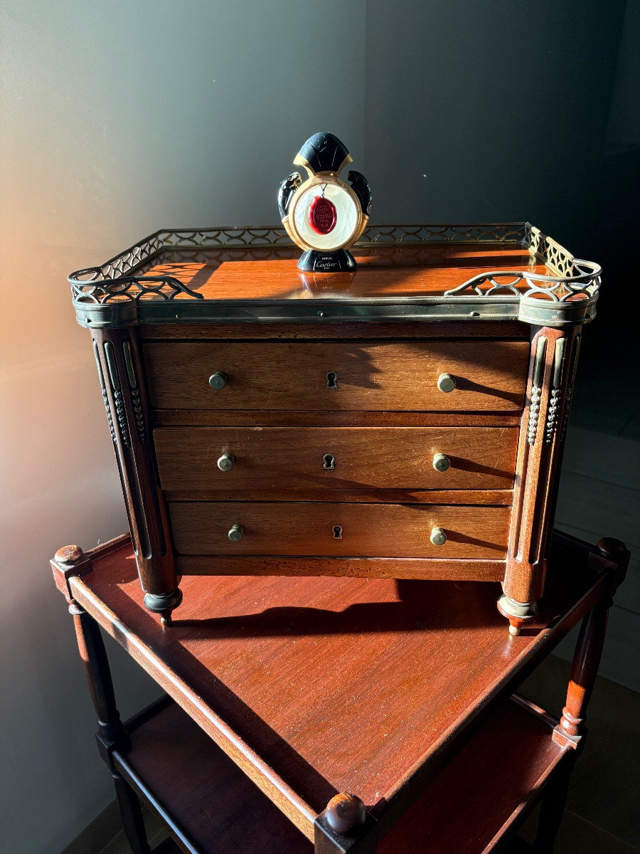 Commode de maîtrise Louis XVI-photo-4