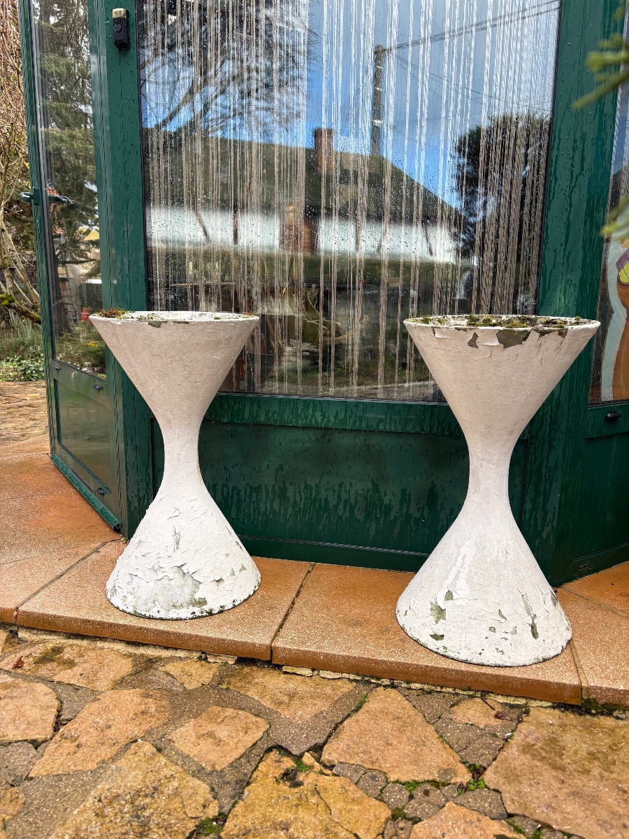 Willy Guhl Diabolo Planters