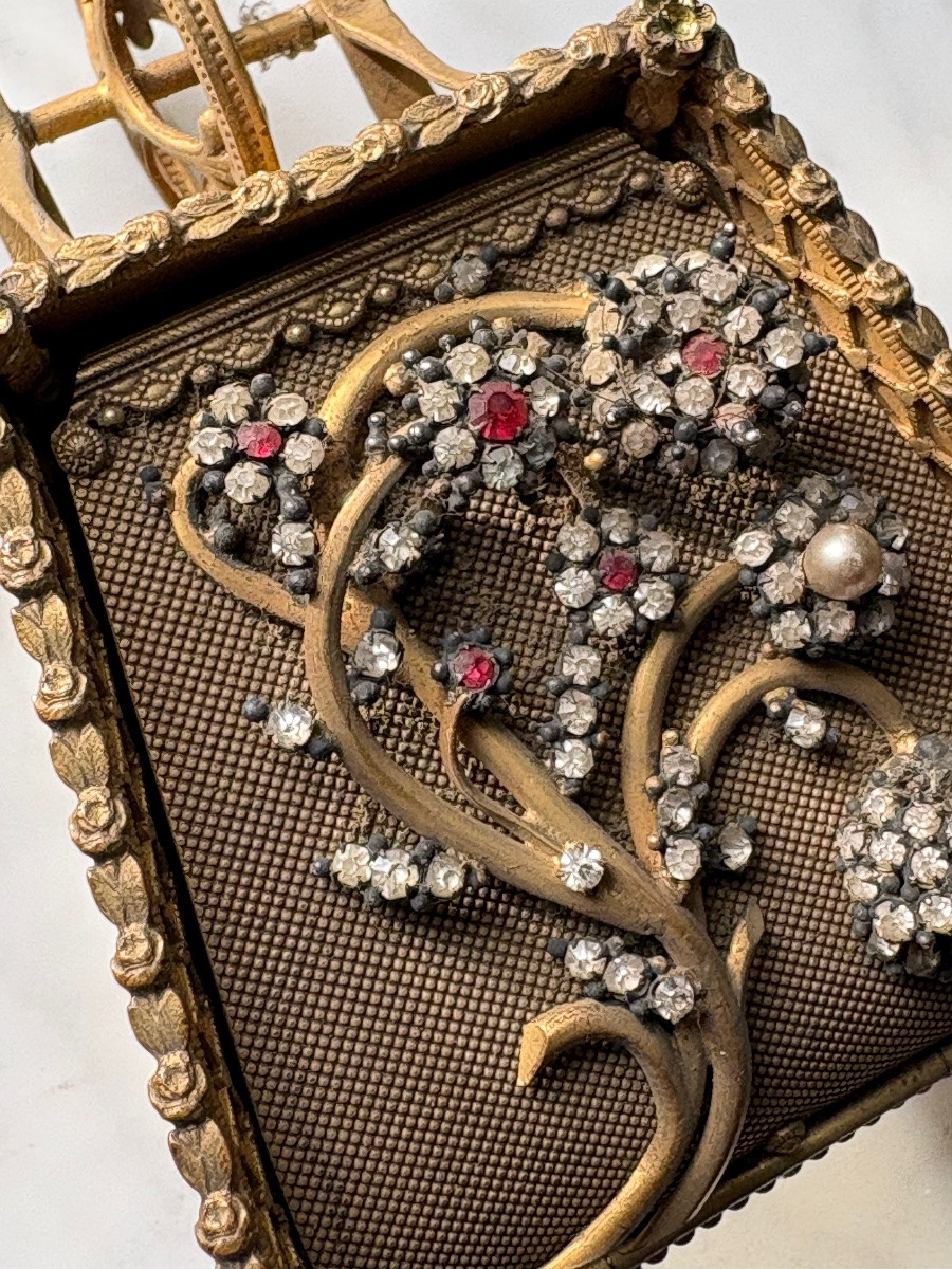 Gold-plated Bronze Wheelbarrow Jewelry Box -photo-4