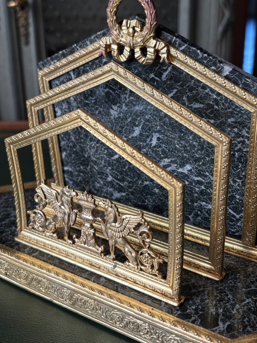 Nécessaire de bureau d’époque Empire -photo-4