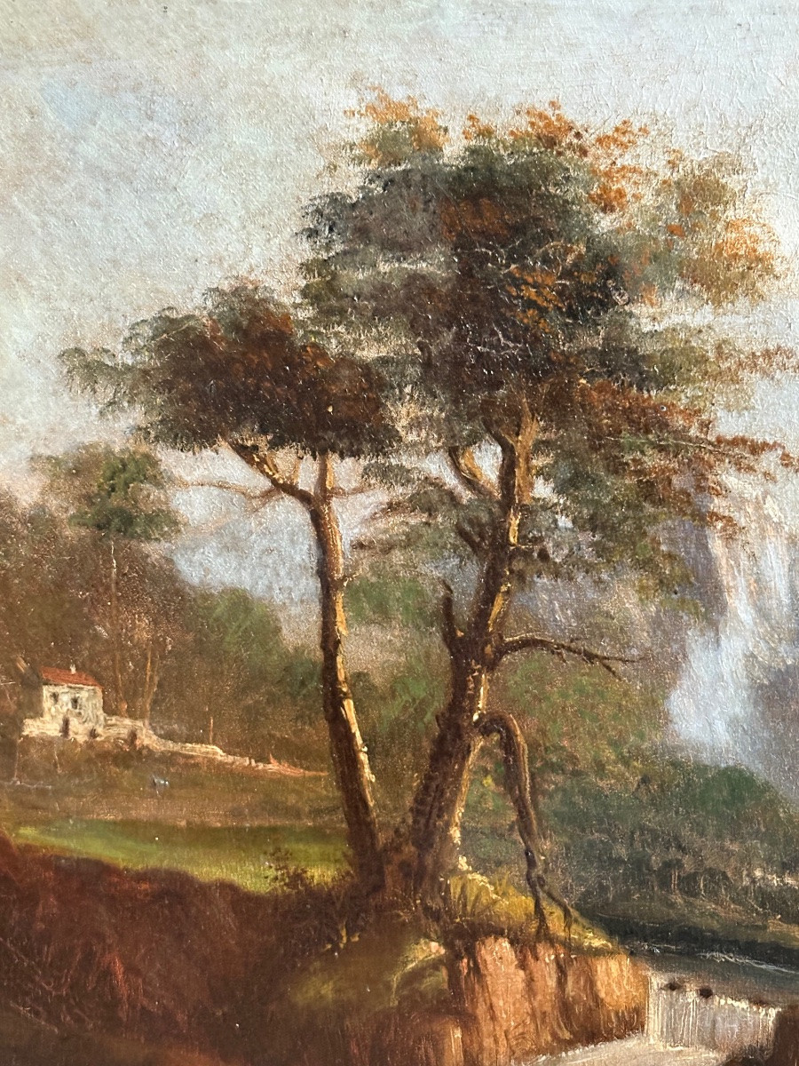 Paysage de montagnes d’époque Empire -photo-2