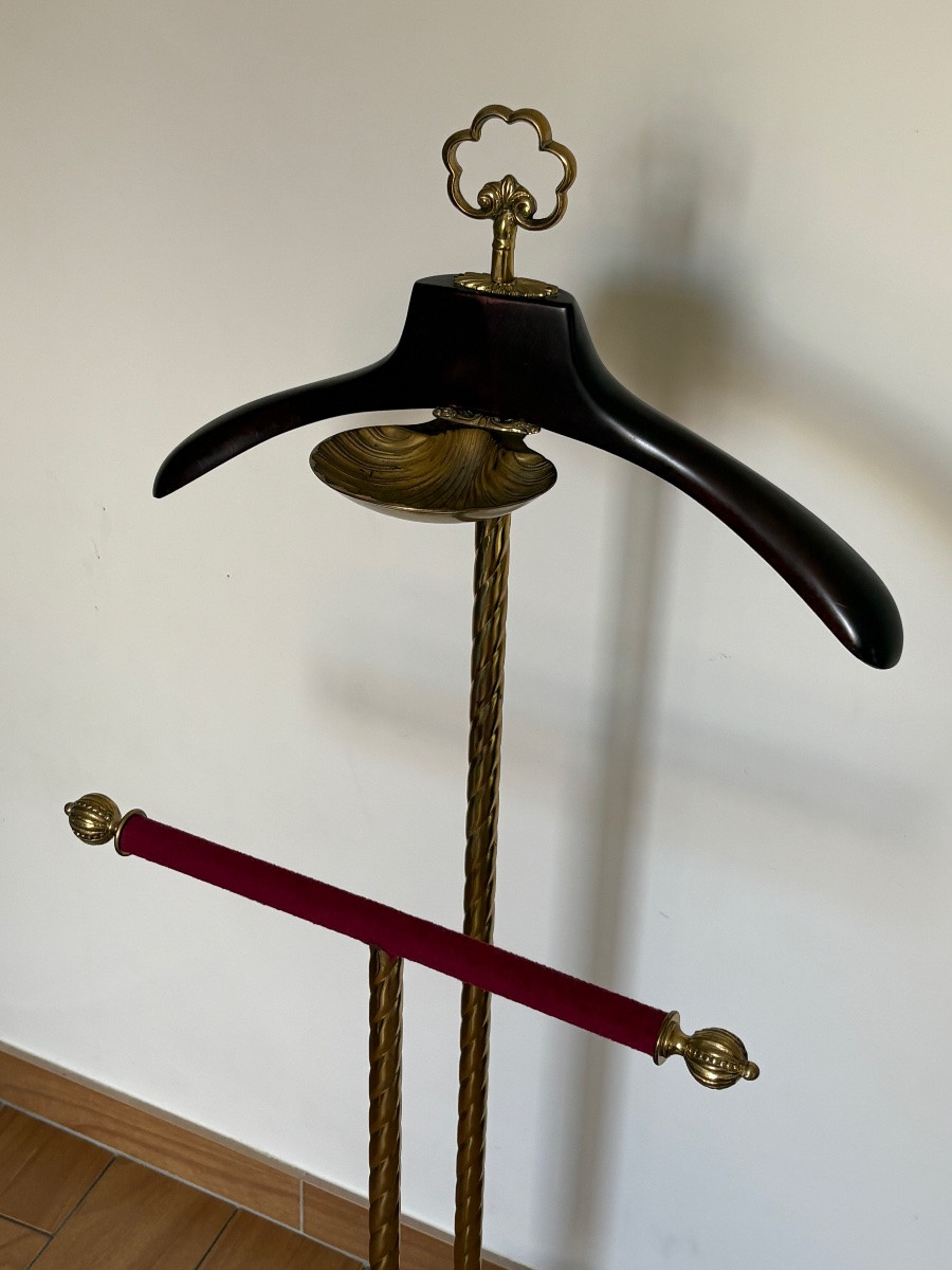 Gilt Bronze Valet Stand By Maison Jansen -photo-3