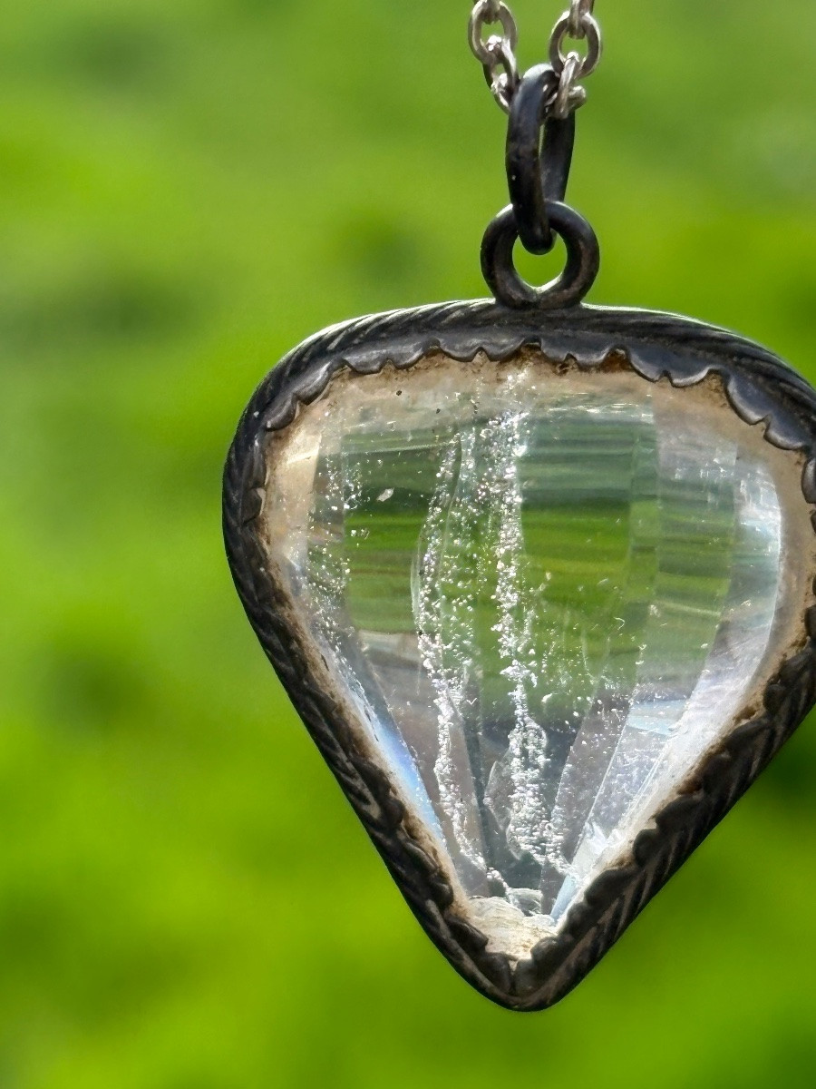 Amulette cristal de roche XVIIe-photo-2