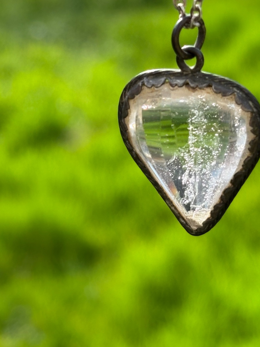 Amulette cristal de roche XVIIe-photo-2