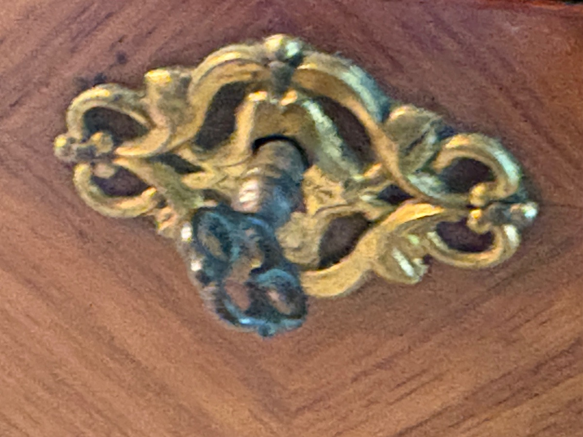 Napoleon III Box In Violet Wood -photo-4