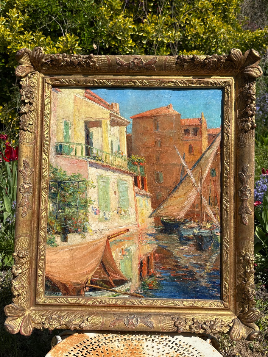 Mediterranean Port Ludo Chauviac