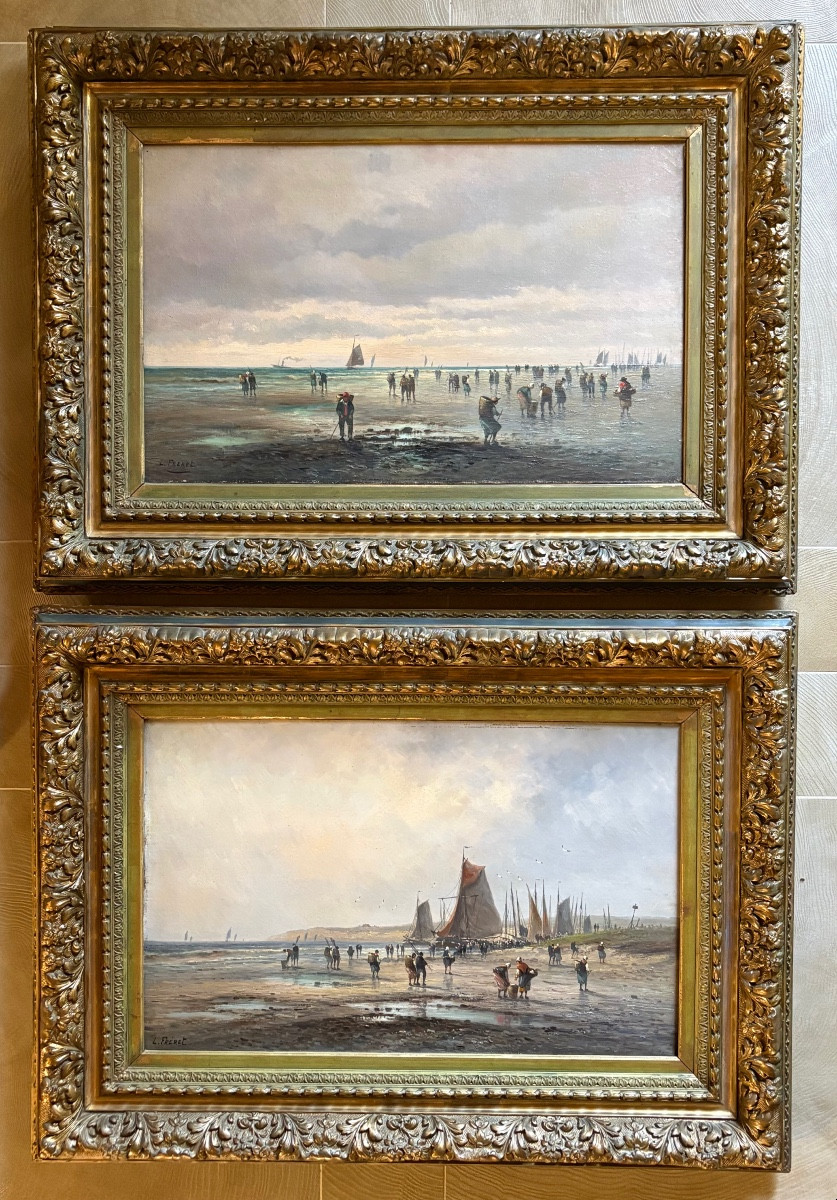 Paysages côtiers Louis Barthélemy Fréret