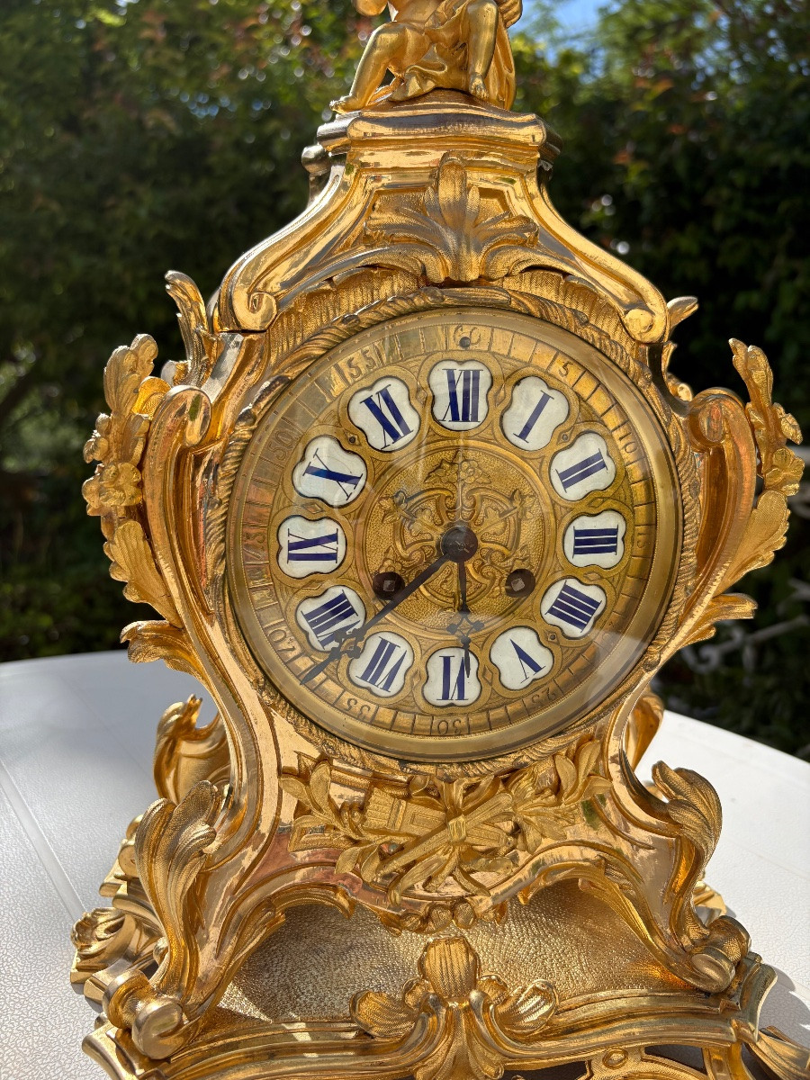 Louis XV Gilt Bronze -photo-4