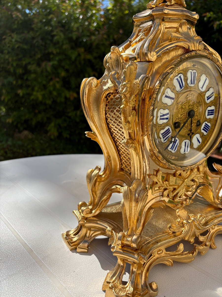Louis XV Gilt Bronze -photo-1