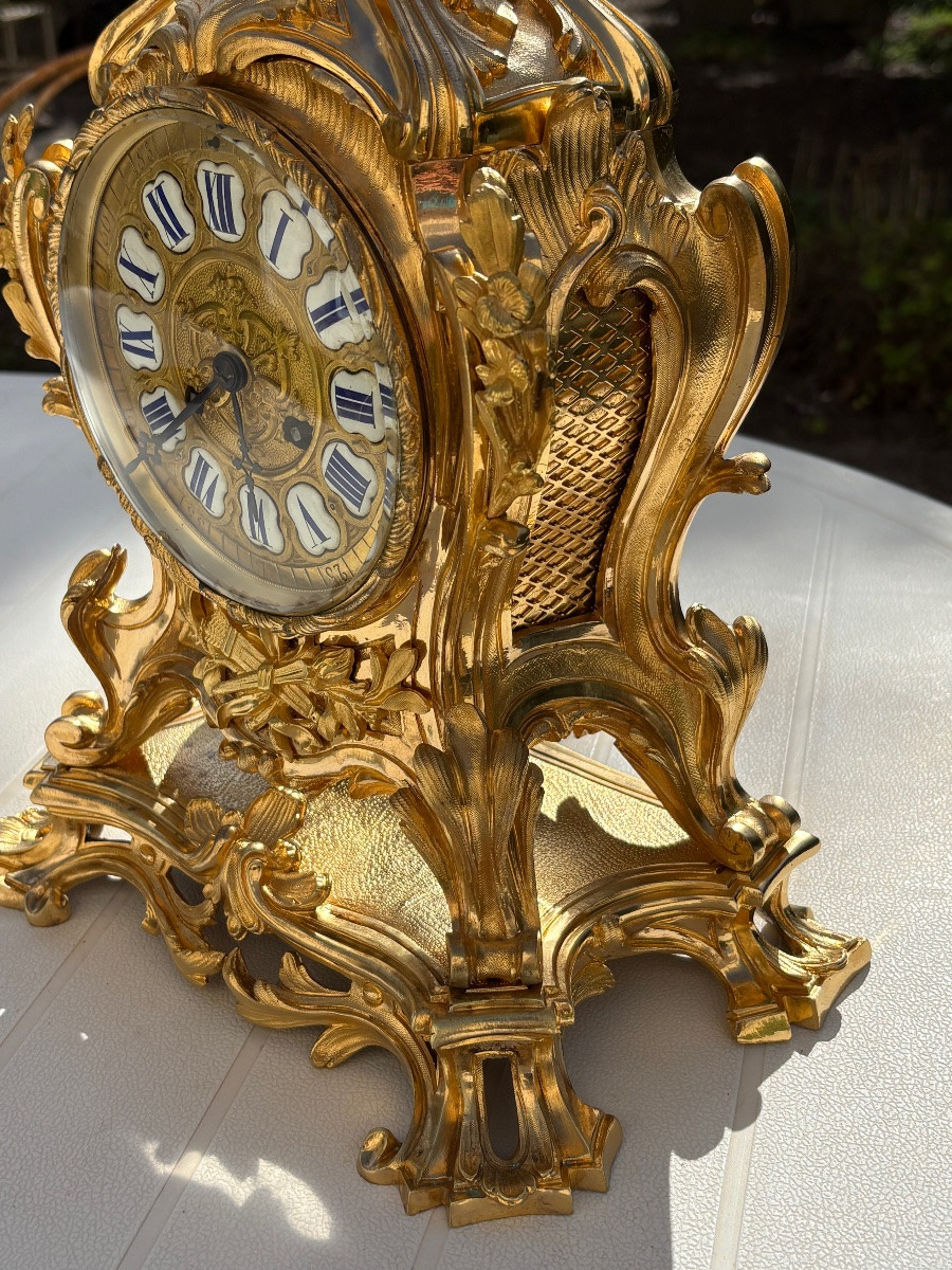 Louis XV Gilt Bronze -photo-2