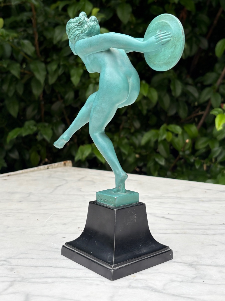 Marcel Bouraine "Joie" danseuse Art Déco -photo-2