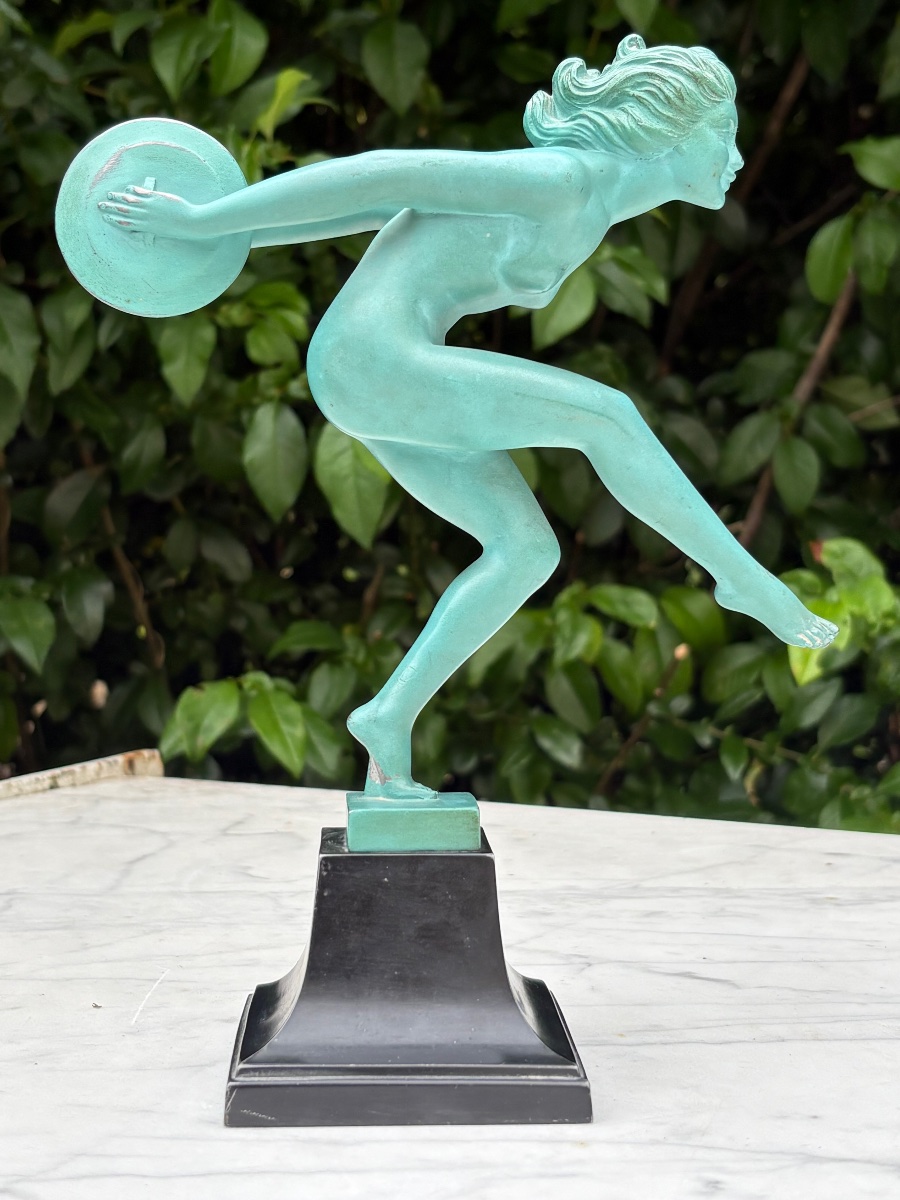 Marcel Bouraine "Joie" danseuse Art Déco -photo-3
