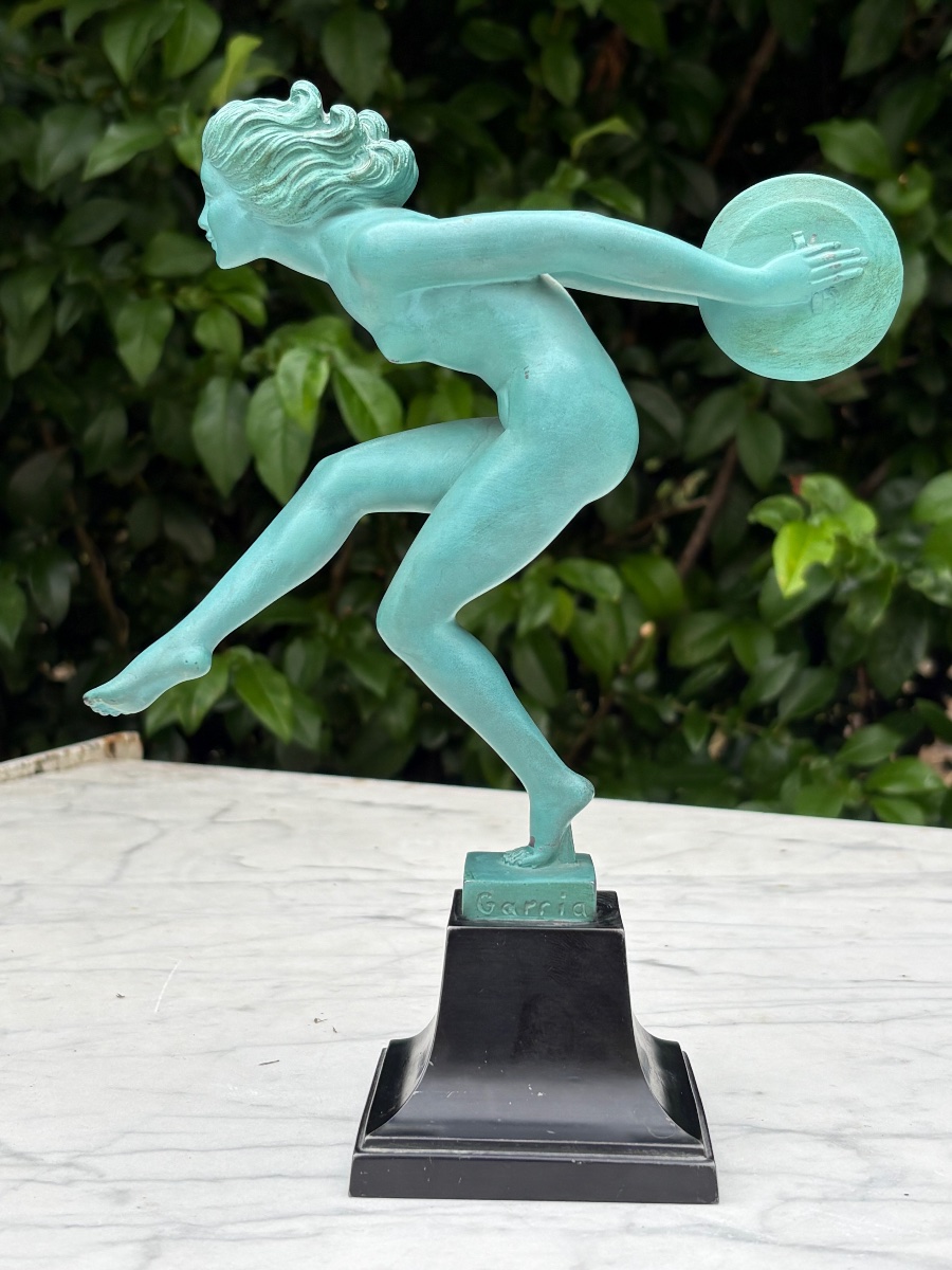Marcel Bouraine "Joie" danseuse Art Déco 