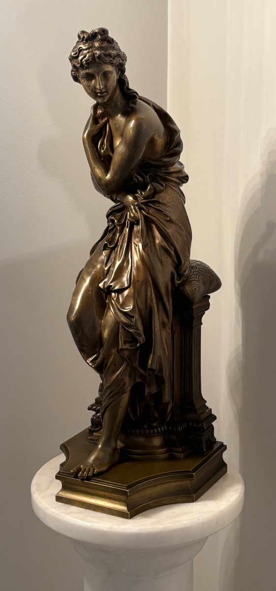 Bronze " Vénus sortant du bain " Henri Étienne Dumaige 