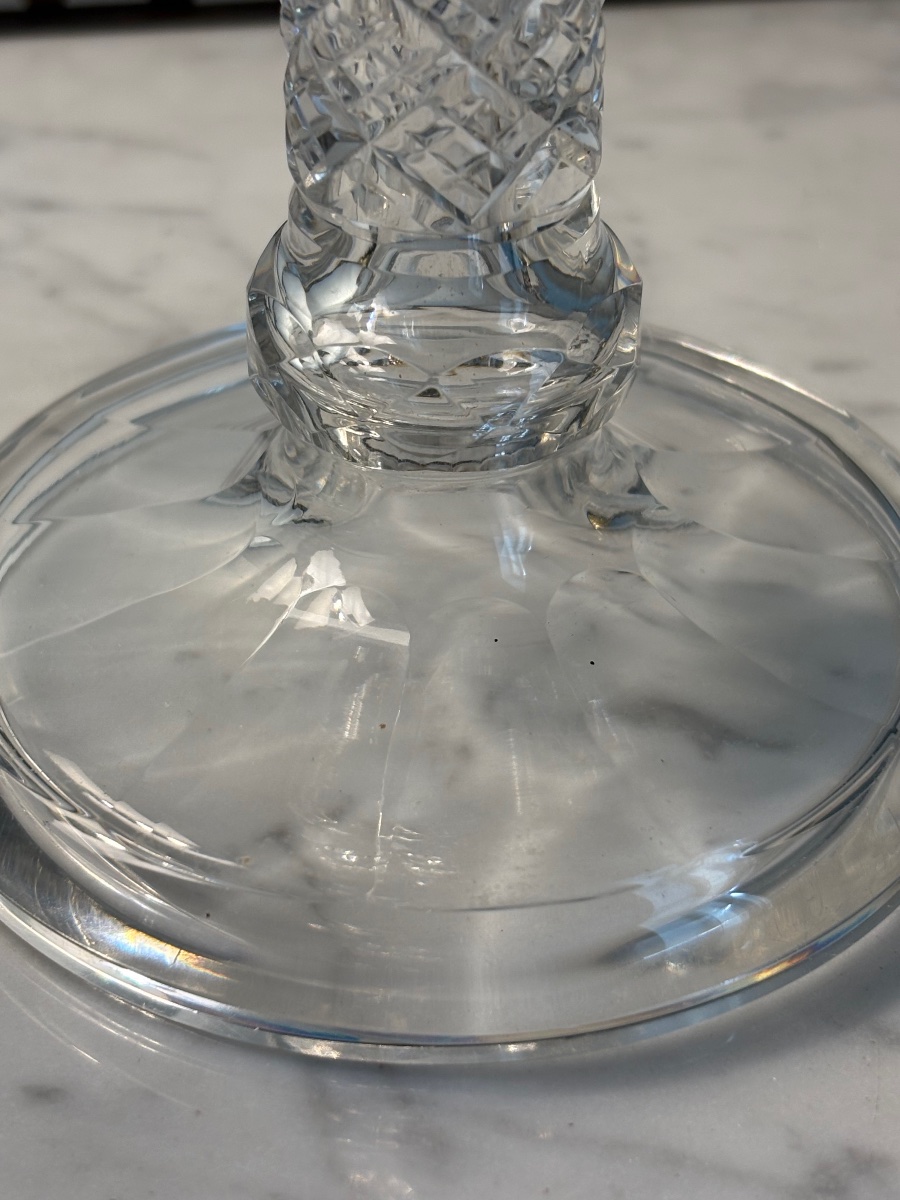 Bougeoir en cristal Baccarat -photo-2