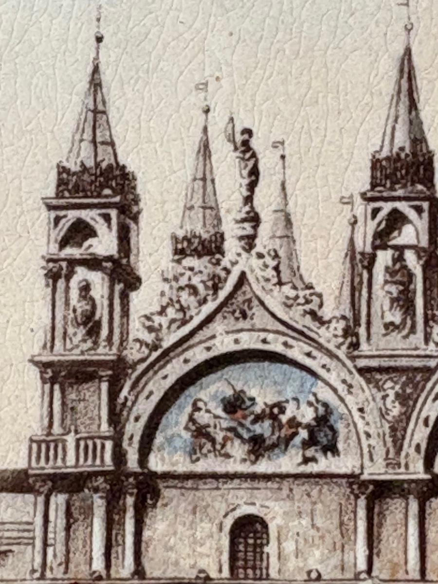 Plat décoratif la basilique Saint Marc Venise -photo-2