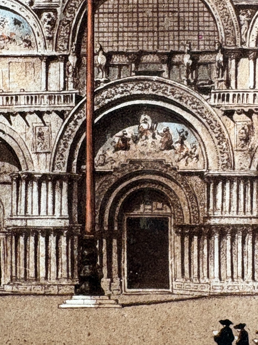 Plat décoratif la basilique Saint Marc Venise -photo-2